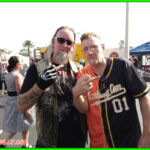 Sheep Dog with Bassist of Grave Slaves
